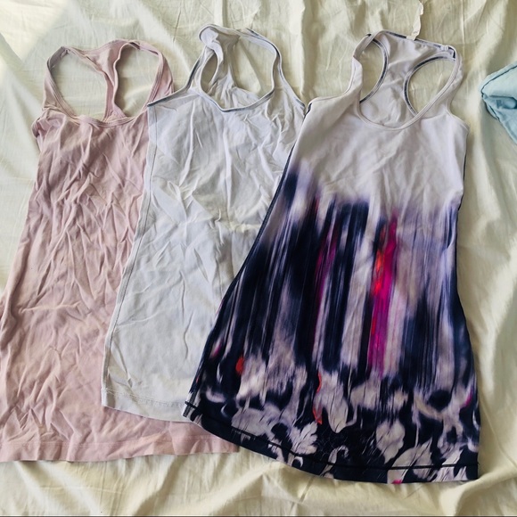 Lululemon Extra Long Racerback Tanks - Picture 1 of 4